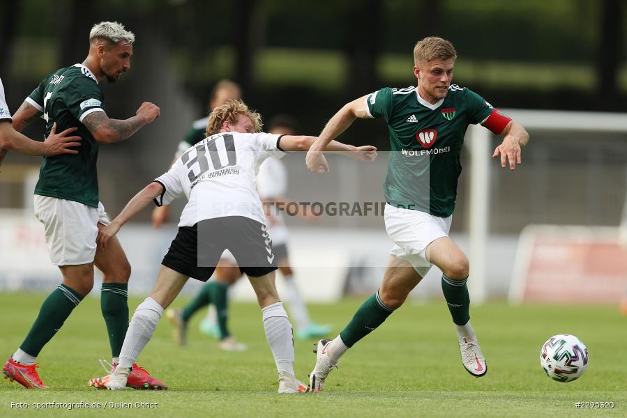 Maximilian Reiter, Florian Pieper, Willy-Sachs-Stadion, Schweinfurt, 08.06.2021, BFV, sport, action, Fussball, Deutschland, Juni 2021, Trostrunde, Ligapokal, Finale, Regionalliga Bayern, SVW, FC05, SV Wacker Burghausen, 1. FC Schweinfurt 05 - Bild-ID: 2295320 Maximilian Reiter, Florian Pieper, Willy-Sachs-Stadion, Schweinfurt, 08.06.2021, BFV, sport, action, Fussball, Deutschland, Juni 2021, Trostrunde, Ligapokal, Finale, Regionalliga Bayern, SVW, FC05, SV Wacker Burghausen, 1. FC Schweinfurt 05 - Bild-ID: 2295320