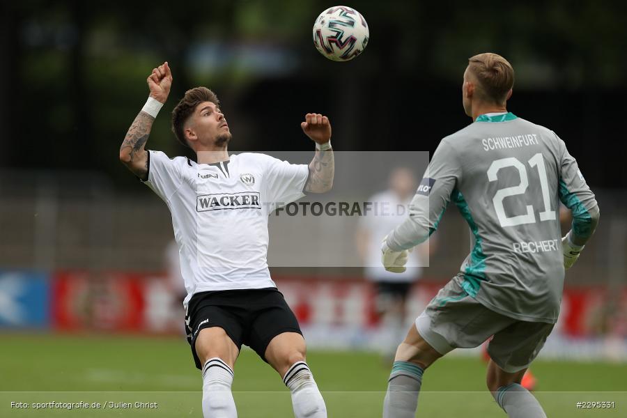 Nicholas Helmbrecht, Willy-Sachs-Stadion, Schweinfurt, 08.06.2021, BFV, sport, action, Fussball, Deutschland, Juni 2021, Trostrunde, Ligapokal, Finale, Regionalliga Bayern, SVW, FC05, SV Wacker Burghausen, 1. FC Schweinfurt 05 - Bild-ID: 2295331 Nicholas Helmbrecht, Willy-Sachs-Stadion, Schweinfurt, 08.06.2021, BFV, sport, action, Fussball, Deutschland, Juni 2021, Trostrunde, Ligapokal, Finale, Regionalliga Bayern, SVW, FC05, SV Wacker Burghausen, 1. FC Schweinfurt 05 - Bild-ID: 2295331