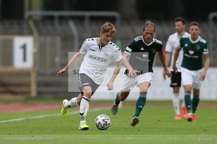 Christoph Maier, Willy-Sachs-Stadion, Schweinfurt, 08.06.2021, BFV, sport, action, Fussball, Deutschland, Juni 2021, Trostrunde, Ligapokal, Finale, Regionalliga Bayern, SVW, FC05, SV Wacker Burghausen, 1. FC Schweinfurt 05 - Bild-ID: 2295334