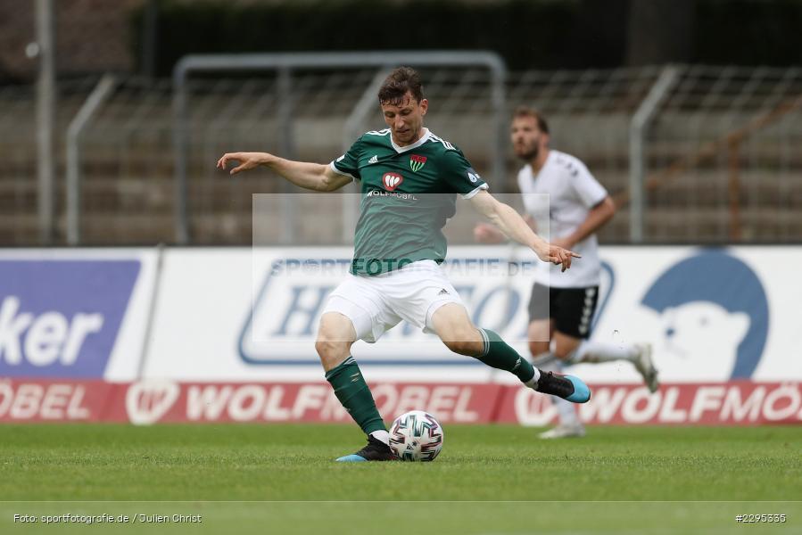 Philipp Maier, Willy-Sachs-Stadion, Schweinfurt, 08.06.2021, BFV, sport, action, Fussball, Deutschland, Juni 2021, Trostrunde, Ligapokal, Finale, Regionalliga Bayern, SVW, FC05, SV Wacker Burghausen, 1. FC Schweinfurt 05 - Bild-ID: 2295335