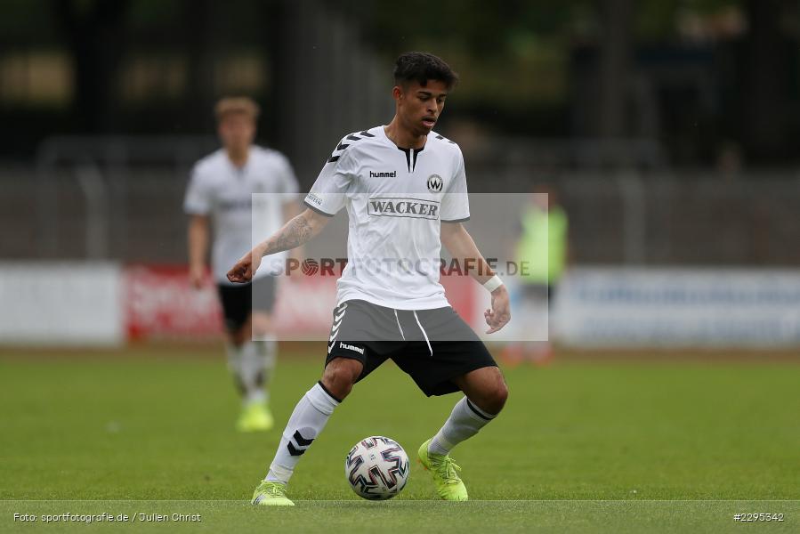 Andre Leipold, Willy-Sachs-Stadion, Schweinfurt, 08.06.2021, BFV, sport, action, Fussball, Deutschland, Juni 2021, Trostrunde, Ligapokal, Finale, Regionalliga Bayern, SVW, FC05, SV Wacker Burghausen, 1. FC Schweinfurt 05 - Bild-ID: 2295342