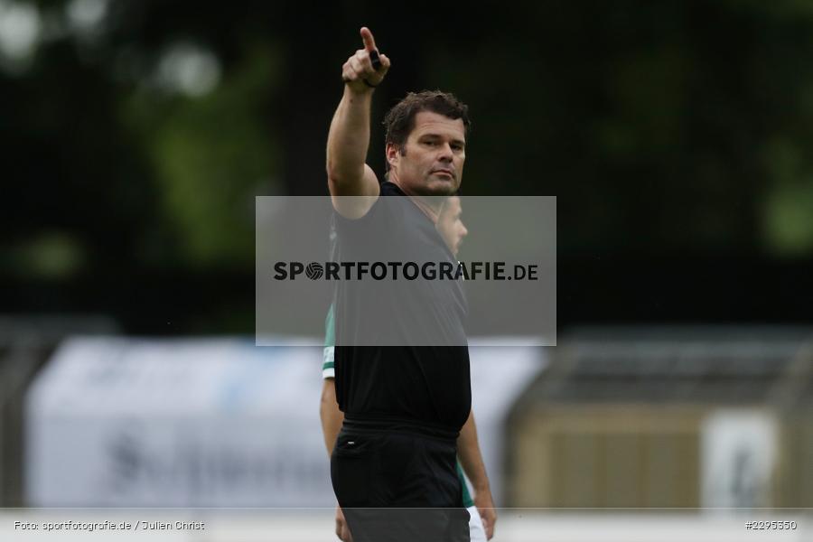 Hallstadt, Schiedsrichter, Markus Pflaum, Willy-Sachs-Stadion, Schweinfurt, 08.06.2021, BFV, sport, action, Fussball, Deutschland, Juni 2021, Trostrunde, Ligapokal, Finale, Regionalliga Bayern, SVW, FC05, SV Wacker Burghausen, 1. FC Schweinfurt 05 - Bild-ID: 2295350