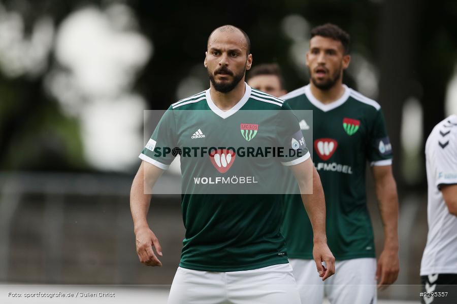 Adam Jabiri, Willy-Sachs-Stadion, Schweinfurt, 08.06.2021, BFV, sport, action, Fussball, Deutschland, Juni 2021, Trostrunde, Ligapokal, Finale, Regionalliga Bayern, SVW, FC05, SV Wacker Burghausen, 1. FC Schweinfurt 05 - Bild-ID: 2295357