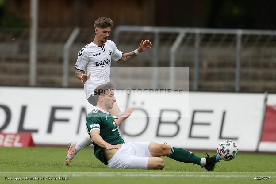 Philipp Maier, Willy-Sachs-Stadion, Schweinfurt, 08.06.2021, BFV, sport, action, Fussball, Deutschland, Juni 2021, Trostrunde, Ligapokal, Finale, Regionalliga Bayern, SVW, FC05, SV Wacker Burghausen, 1. FC Schweinfurt 05 - Bild-ID: 2295371