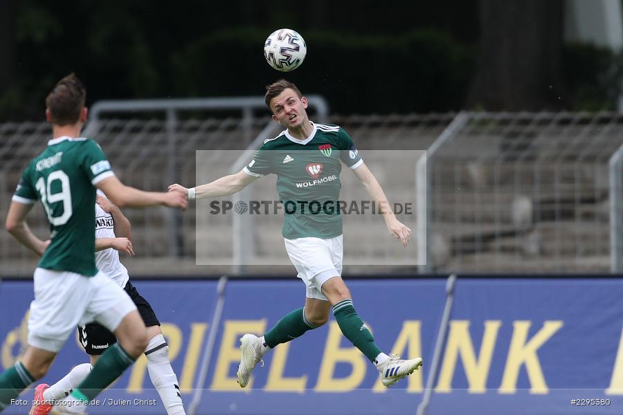 Lukas Ramser, Willy-Sachs-Stadion, Schweinfurt, 08.06.2021, BFV, sport, action, Fussball, Deutschland, Juni 2021, Trostrunde, Ligapokal, Finale, Regionalliga Bayern, SVW, FC05, SV Wacker Burghausen, 1. FC Schweinfurt 05 - Bild-ID: 2295380 Lukas Ramser, Willy-Sachs-Stadion, Schweinfurt, 08.06.2021, BFV, sport, action, Fussball, Deutschland, Juni 2021, Trostrunde, Ligapokal, Finale, Regionalliga Bayern, SVW, FC05, SV Wacker Burghausen, 1. FC Schweinfurt 05 - Bild-ID: 2295380