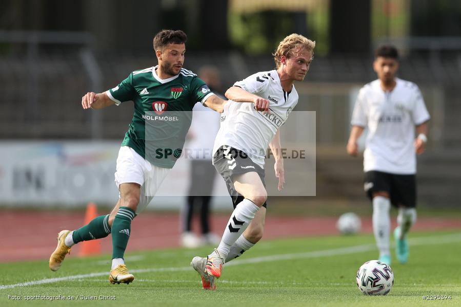 Amir Cekic, Maximilian Reiter, Willy-Sachs-Stadion, Schweinfurt, 08.06.2021, BFV, sport, action, Fussball, Deutschland, Juni 2021, Trostrunde, Ligapokal, Finale, Regionalliga Bayern, SVW, FC05, SV Wacker Burghausen, 1. FC Schweinfurt 05 - Bild-ID: 2295394 Amir Cekic, Maximilian Reiter, Willy-Sachs-Stadion, Schweinfurt, 08.06.2021, BFV, sport, action, Fussball, Deutschland, Juni 2021, Trostrunde, Ligapokal, Finale, Regionalliga Bayern, SVW, FC05, SV Wacker Burghausen, 1. FC Schweinfurt 05 - Bild-ID: 2295394