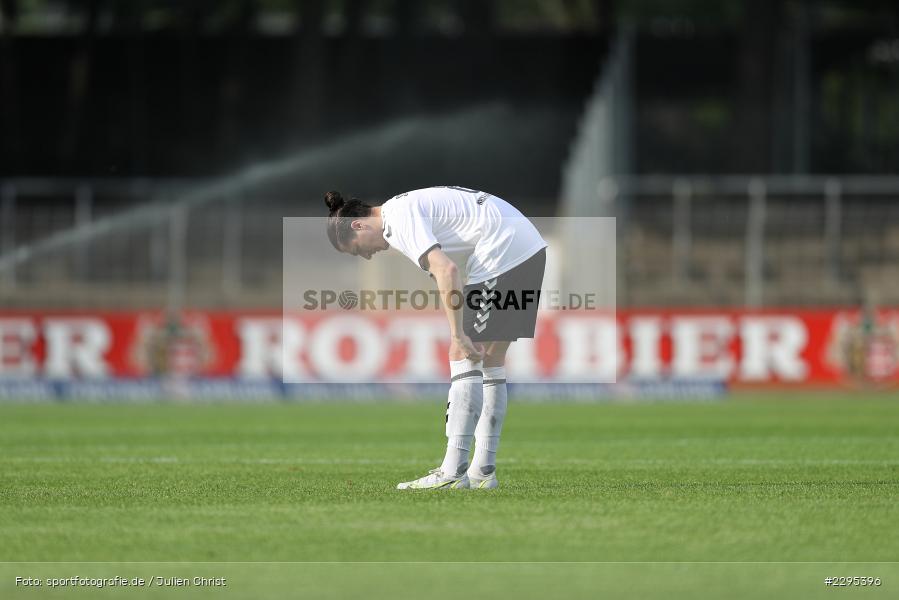 Georgios Spanoudakis, Willy-Sachs-Stadion, Schweinfurt, 08.06.2021, BFV, sport, action, Fussball, Deutschland, Juni 2021, Trostrunde, Ligapokal, Finale, Regionalliga Bayern, SVW, FC05, SV Wacker Burghausen, 1. FC Schweinfurt 05 - Bild-ID: 2295396