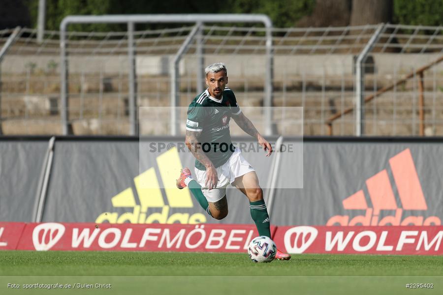 Sascha Marinkovic, Willy-Sachs-Stadion, Schweinfurt, 08.06.2021, BFV, sport, action, Fussball, Deutschland, Juni 2021, Trostrunde, Ligapokal, Finale, Regionalliga Bayern, SVW, FC05, SV Wacker Burghausen, 1. FC Schweinfurt 05 - Bild-ID: 2295402