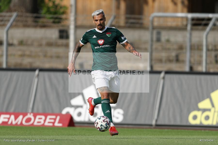 Sascha Marinkovic, Willy-Sachs-Stadion, Schweinfurt, 08.06.2021, BFV, sport, action, Fussball, Deutschland, Juni 2021, Trostrunde, Ligapokal, Finale, Regionalliga Bayern, SVW, FC05, SV Wacker Burghausen, 1. FC Schweinfurt 05 - Bild-ID: 2295404