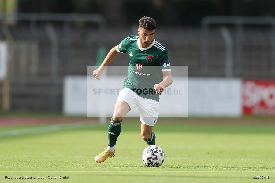 Amar Cekic, Willy-Sachs-Stadion, Schweinfurt, 08.06.2021, BFV, sport, action, Fussball, Deutschland, Juni 2021, Trostrunde, Ligapokal, Finale, Regionalliga Bayern, SVW, FC05, SV Wacker Burghausen, 1. FC Schweinfurt 05 - Bild-ID: 2295418