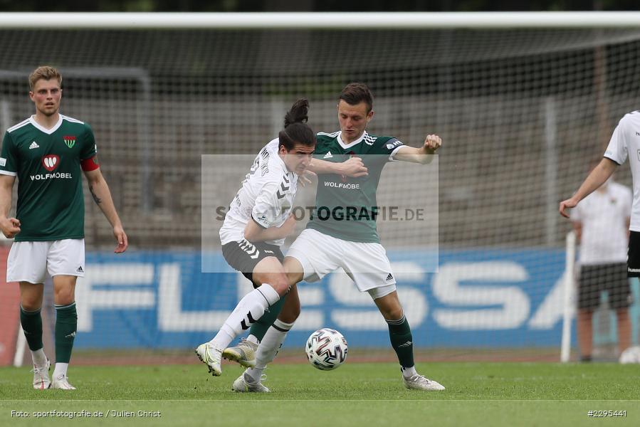Georgios Spanoudakis, Willy-Sachs-Stadion, Schweinfurt, 08.06.2021, BFV, sport, action, Fussball, Deutschland, Juni 2021, Trostrunde, Ligapokal, Finale, Regionalliga Bayern, SVW, FC05, SV Wacker Burghausen, 1. FC Schweinfurt 05 - Bild-ID: 2295441 Georgios Spanoudakis, Willy-Sachs-Stadion, Schweinfurt, 08.06.2021, BFV, sport, action, Fussball, Deutschland, Juni 2021, Trostrunde, Ligapokal, Finale, Regionalliga Bayern, SVW, FC05, SV Wacker Burghausen, 1. FC Schweinfurt 05 - Bild-ID: 2295441