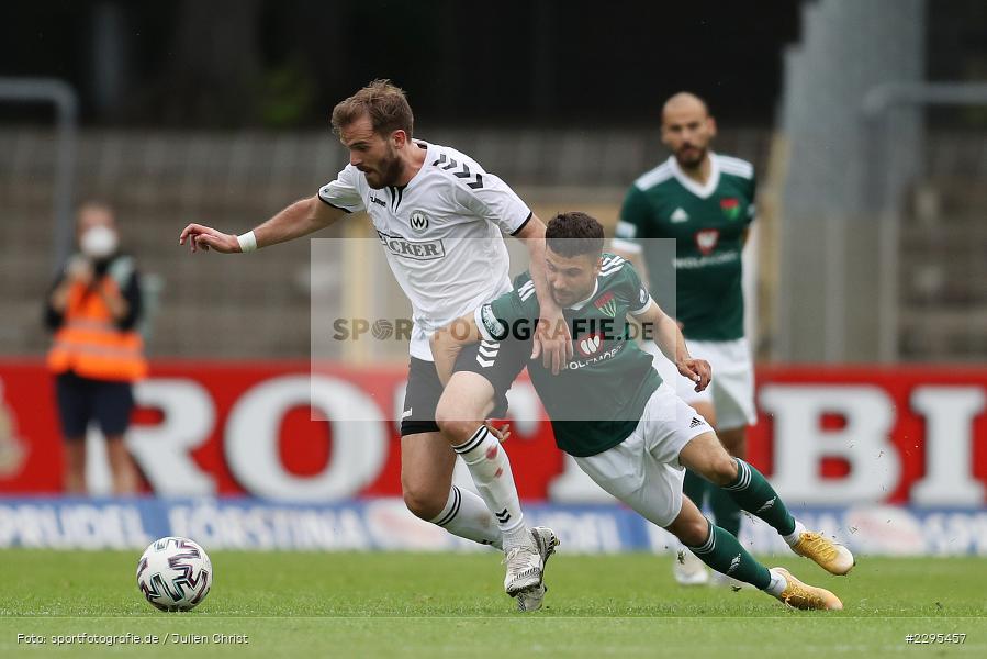 Amar Cekic, Felix Bachschmid, Willy-Sachs-Stadion, Schweinfurt, 08.06.2021, BFV, sport, action, Fussball, Deutschland, Juni 2021, Trostrunde, Ligapokal, Finale, Regionalliga Bayern, SVW, FC05, SV Wacker Burghausen, 1. FC Schweinfurt 05 - Bild-ID: 2295457 Amar Cekic, Felix Bachschmid, Willy-Sachs-Stadion, Schweinfurt, 08.06.2021, BFV, sport, action, Fussball, Deutschland, Juni 2021, Trostrunde, Ligapokal, Finale, Regionalliga Bayern, SVW, FC05, SV Wacker Burghausen, 1. FC Schweinfurt 05 - Bild-ID: 2295457