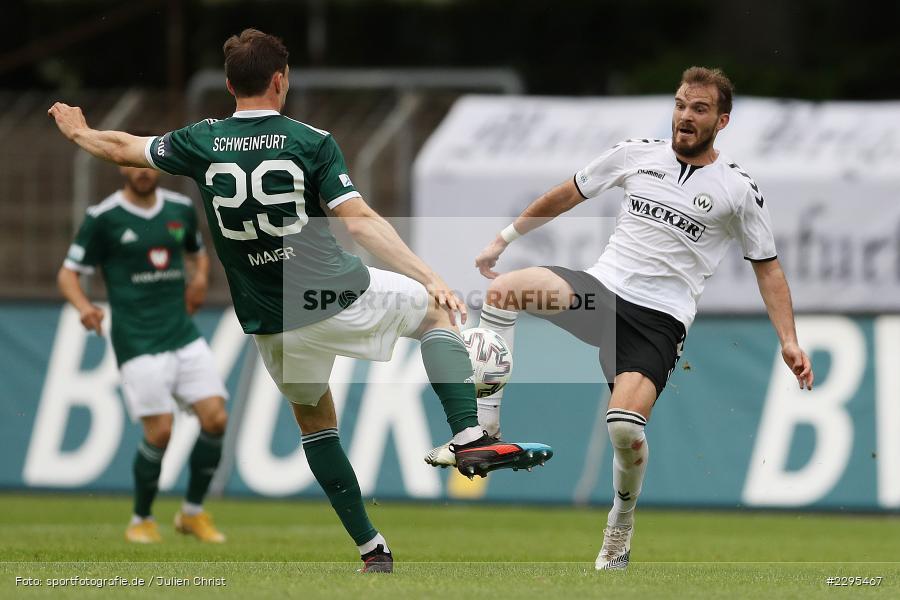 Philipp Maier, Willy-Sachs-Stadion, Schweinfurt, 08.06.2021, BFV, sport, action, Fussball, Deutschland, Juni 2021, Trostrunde, Ligapokal, Finale, Regionalliga Bayern, SVW, FC05, SV Wacker Burghausen, 1. FC Schweinfurt 05 - Bild-ID: 2295467 Philipp Maier, Willy-Sachs-Stadion, Schweinfurt, 08.06.2021, BFV, sport, action, Fussball, Deutschland, Juni 2021, Trostrunde, Ligapokal, Finale, Regionalliga Bayern, SVW, FC05, SV Wacker Burghausen, 1. FC Schweinfurt 05 - Bild-ID: 2295467