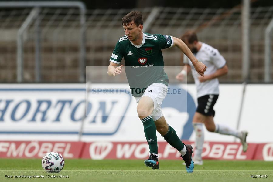 Philipp Maier, Willy-Sachs-Stadion, Schweinfurt, 08.06.2021, BFV, sport, action, Fussball, Deutschland, Juni 2021, Trostrunde, Ligapokal, Finale, Regionalliga Bayern, SVW, FC05, SV Wacker Burghausen, 1. FC Schweinfurt 05 - Bild-ID: 2295470