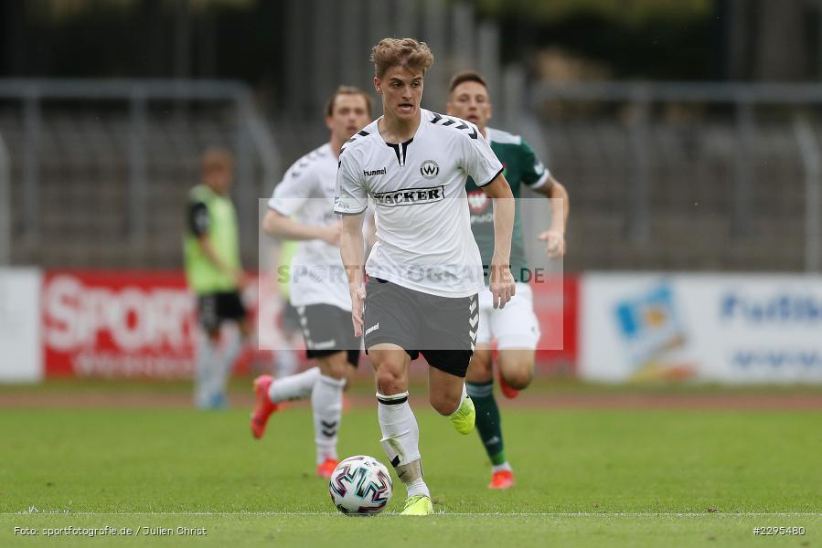 Christoph Maier, Willy-Sachs-Stadion, Schweinfurt, 08.06.2021, BFV, sport, action, Fussball, Deutschland, Juni 2021, Trostrunde, Ligapokal, Finale, Regionalliga Bayern, SVW, FC05, SV Wacker Burghausen, 1. FC Schweinfurt 05 - Bild-ID: 2295480