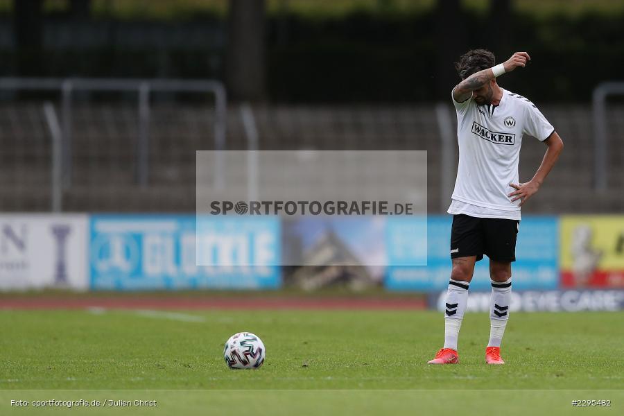 Kevin Hingerl, Willy-Sachs-Stadion, Schweinfurt, 08.06.2021, BFV, sport, action, Fussball, Deutschland, Juni 2021, Trostrunde, Ligapokal, Finale, Regionalliga Bayern, SVW, FC05, SV Wacker Burghausen, 1. FC Schweinfurt 05 - Bild-ID: 2295482