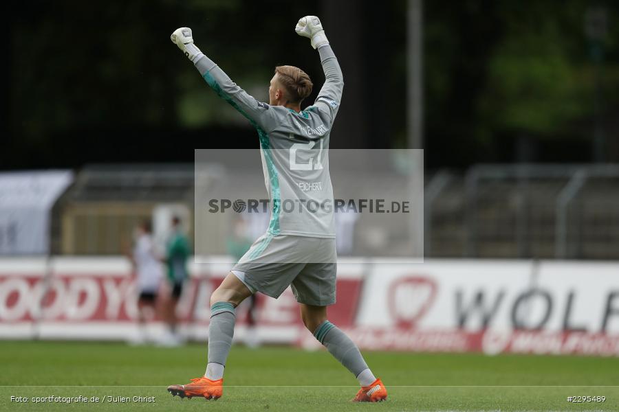 Jan Reichert, Willy-Sachs-Stadion, Schweinfurt, 08.06.2021, BFV, sport, action, Fussball, Deutschland, Juni 2021, Trostrunde, Ligapokal, Finale, Regionalliga Bayern, SVW, FC05, SV Wacker Burghausen, 1. FC Schweinfurt 05 - Bild-ID: 2295489