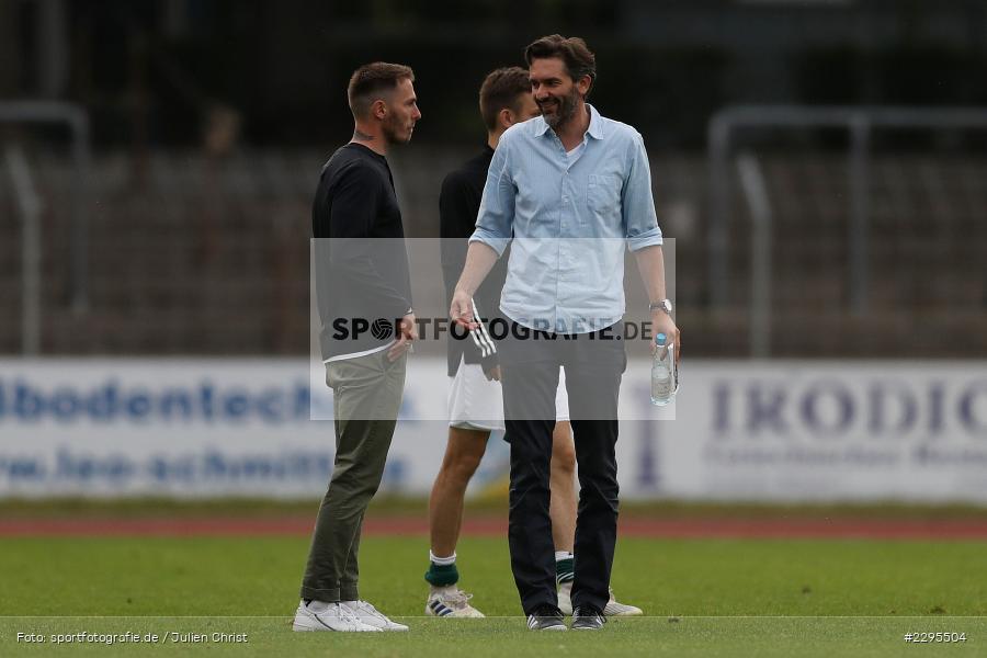 Robert Hettich, Tobias Strobl, Willy-Sachs-Stadion, Schweinfurt, 08.06.2021, BFV, sport, action, Fussball, Deutschland, Juni 2021, Trostrunde, Ligapokal, Finale, Regionalliga Bayern, SVW, FC05, SV Wacker Burghausen, 1. FC Schweinfurt 05 - Bild-ID: 2295504