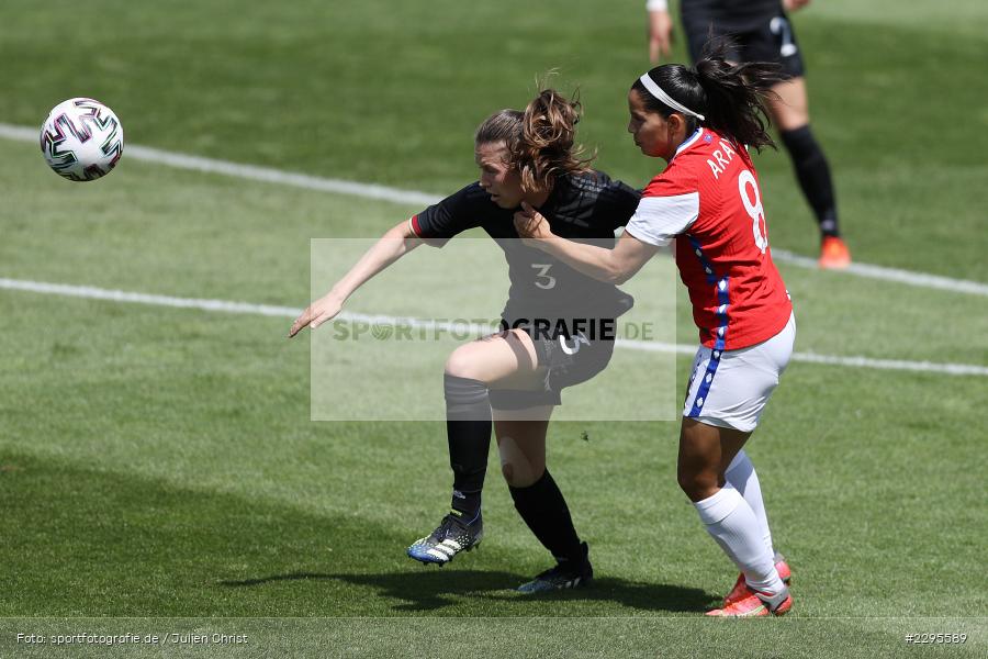Jana Feldkamp, Stadion am Bieberer Berg, 15.06.2021, DFB, sport, action, Fussball, Juni 2021, Germany, Bieberer Berg, CHI, GER, Offenbach, Frauen-Länderspiel, Länderspiel, Chile, Deutschland - Bild-ID: 2295589