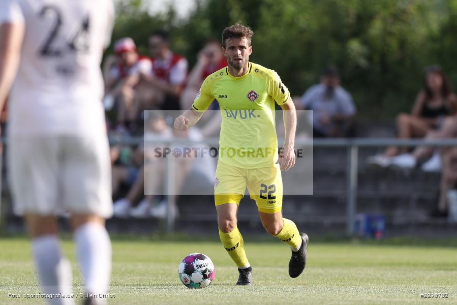 Daniel Hägele, KRE Sportpark, Würzburg, 18.06.2021, Freundschaftsspiele, BFV, sport, action, Fussball, Deutschland, Juni 2021, Saison 2021/2022, TSV, FWK, TSV Karlburg, FC Würzburger Kickers - Bild-ID: 2295702 Daniel Hägele, KRE Sportpark, Würzburg, 18.06.2021, Freundschaftsspiele, BFV, sport, action, Fussball, Deutschland, Juni 2021, Saison 2021/2022, TSV, FWK, TSV Karlburg, FC Würzburger Kickers - Bild-ID: 2295702