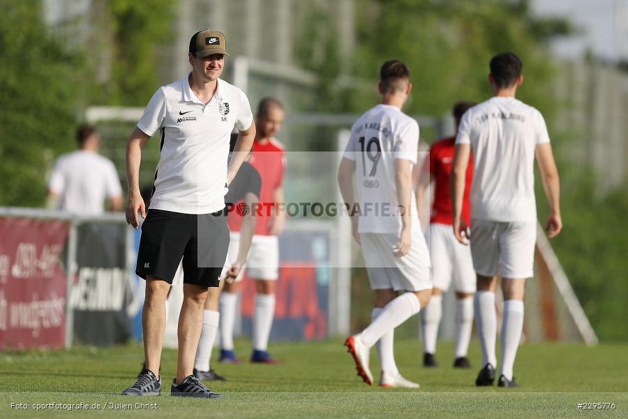 Markus Köhler, KRE Sportpark, Würzburg, 18.06.2021, Freundschaftsspiele, BFV, sport, action, Fussball, Deutschland, Juni 2021, Saison 2021/2022, TSV, FWK, TSV Karlburg, FC Würzburger Kickers - Bild-ID: 2295776