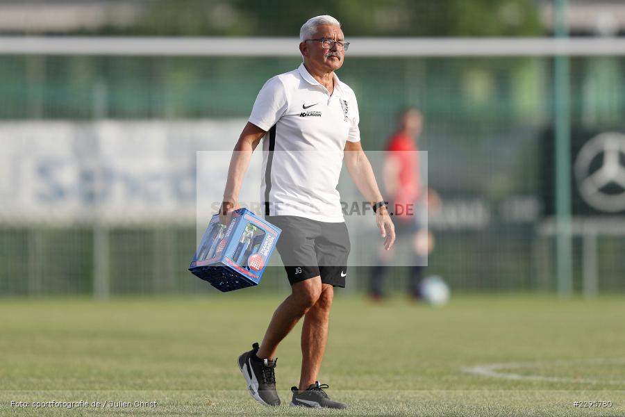 Jürgen Gold, KRE Sportpark, Würzburg, 18.06.2021, Freundschaftsspiele, BFV, sport, action, Fussball, Deutschland, Juni 2021, Saison 2021/2022, TSV, FWK, TSV Karlburg, FC Würzburger Kickers - Bild-ID: 2295780