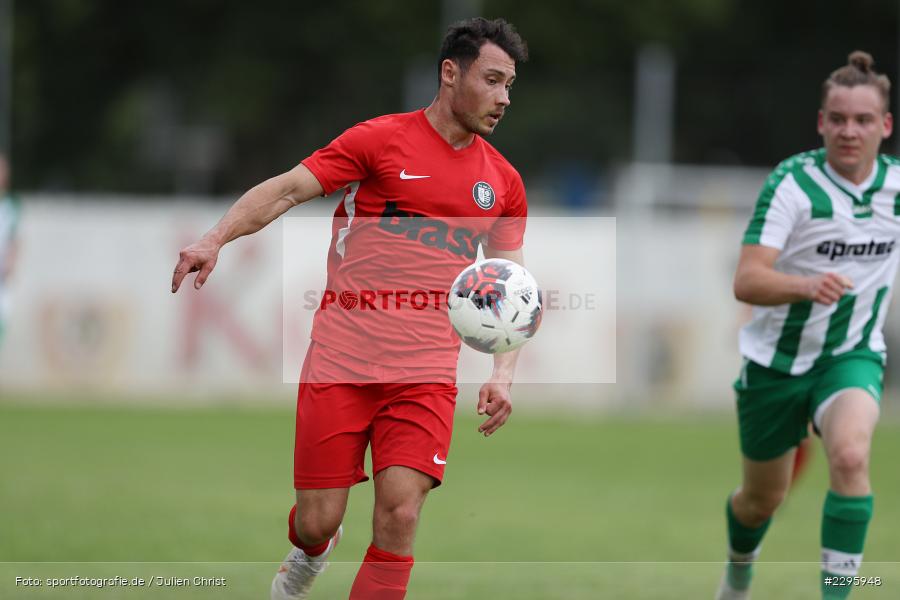Luca Pfister, Sportgelaende Am Baggertsweg, Karlstadt, 20.06.2021, Freundschaftsspiele, BFV, sport, action, Fussball, Deutschland, Juni 2021, Saison 2021/2022, TUS, FVK, TuS Frammersbach, FV Karlstadt - Bild-ID: 2295948 Luca Pfister, Sportgelaende Am Baggertsweg, Karlstadt, 20.06.2021, Freundschaftsspiele, BFV, sport, action, Fussball, Deutschland, Juni 2021, Saison 2021/2022, TUS, FVK, TuS Frammersbach, FV Karlstadt - Bild-ID: 2295948