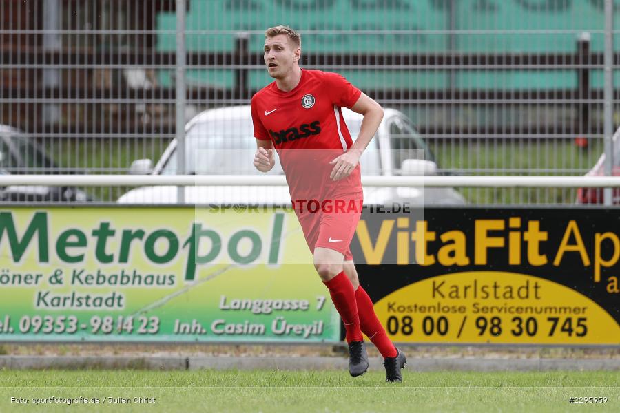 Marco Schiebel, Sportgelaende Am Baggertsweg, Karlstadt, 20.06.2021, Freundschaftsspiele, BFV, sport, action, Fussball, Deutschland, Juni 2021, Saison 2021/2022, TUS, FVK, TuS Frammersbach, FV Karlstadt - Bild-ID: 2295959