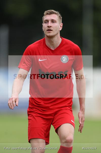 Marco Schiebel, Sportgelaende Am Baggertsweg, Karlstadt, 20.06.2021, Freundschaftsspiele, BFV, sport, action, Fussball, Deutschland, Juni 2021, Saison 2021/2022, TUS, FVK, TuS Frammersbach, FV Karlstadt - Bild-ID: 2296029