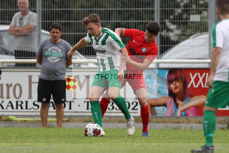 Jakob Fischer, Sportgelaende Am Baggertsweg, Karlstadt, 20.06.2021, Freundschaftsspiele, BFV, sport, action, Fussball, Deutschland, Juni 2021, Saison 2021/2022, TUS, FVK, TuS Frammersbach, FV Karlstadt - Bild-ID: 2296049