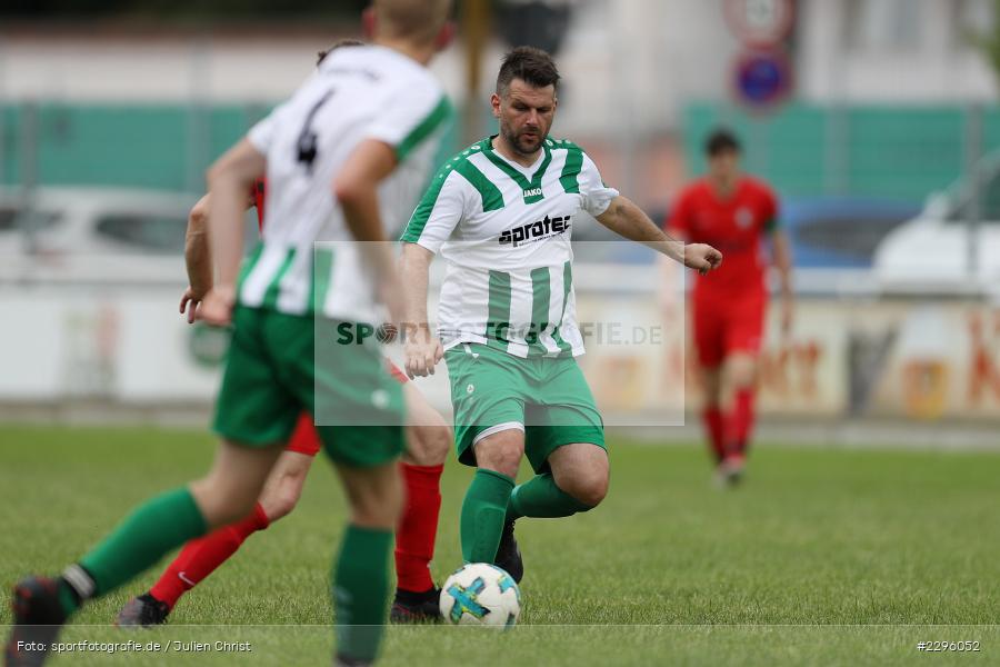 Christian Stich, Sportgelaende Am Baggertsweg, Karlstadt, 20.06.2021, Freundschaftsspiele, BFV, sport, action, Fussball, Deutschland, Juni 2021, Saison 2021/2022, TUS, FVK, TuS Frammersbach, FV Karlstadt - Bild-ID: 2296052