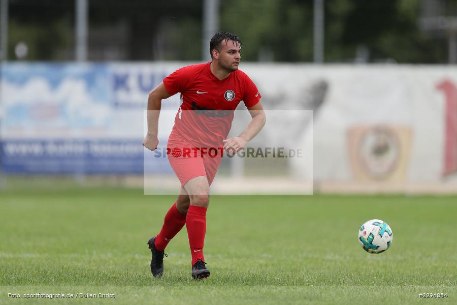 Jannik Diehl, Sportgelaende Am Baggertsweg, Karlstadt, 20.06.2021, Freundschaftsspiele, BFV, sport, action, Fussball, Deutschland, Juni 2021, Saison 2021/2022, TUS, FVK, TuS Frammersbach, FV Karlstadt - Bild-ID: 2296054