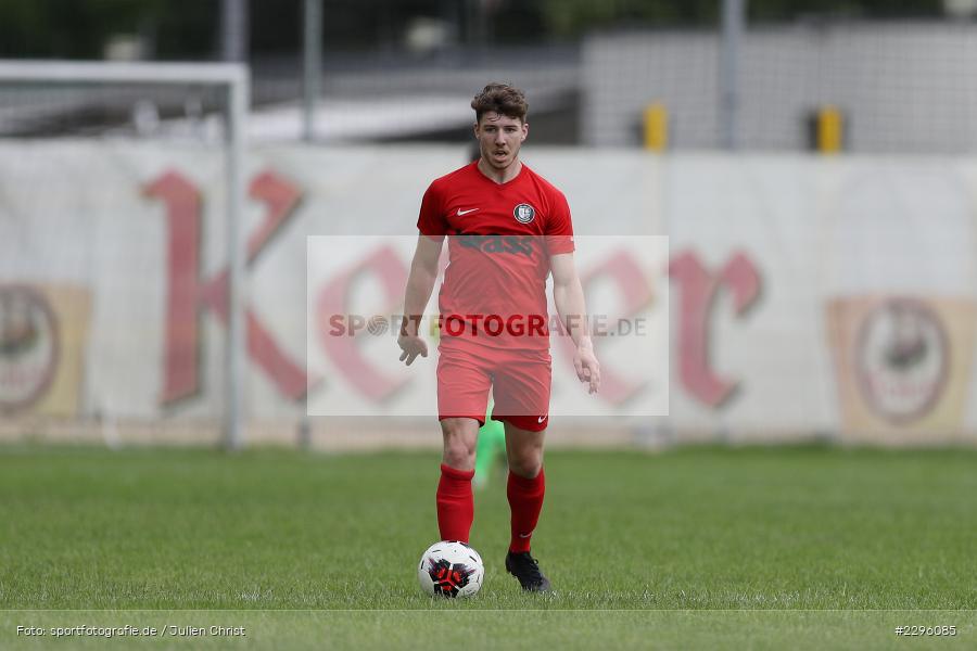 Maximilian Baur, Sportgelaende Am Baggertsweg, Karlstadt, 20.06.2021, Freundschaftsspiele, BFV, sport, action, Fussball, Deutschland, Juni 2021, Saison 2021/2022, TUS, FVK, TuS Frammersbach, FV Karlstadt - Bild-ID: 2296085