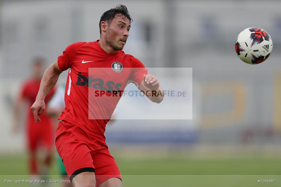 Luca Pfister, Sportgelaende Am Baggertsweg, Karlstadt, 20.06.2021, Freundschaftsspiele, BFV, sport, action, Fussball, Deutschland, Juni 2021, Saison 2021/2022, TUS, FVK, TuS Frammersbach, FV Karlstadt - Bild-ID: 2296097