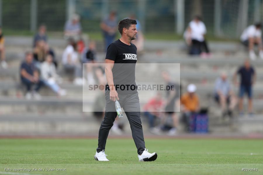 Torsten Ziegner, Sportplatz Am Sonnenstuhl, Randersacker, 23.06.2021, Freundschaftsspiele, Regionalliga Bayern, 3. Liga, DFB, sport, action, Fussball, Deutschland, Juni 2021, Saison 2021/2022, TSV, FWK, TSV Aubstadt, FC Würzburger Kickers - Bild-ID: 2296142