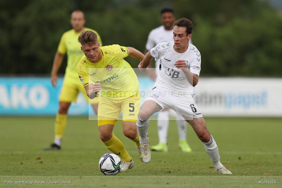 Marcel Volkmuth, Leon Schneider, Sportplatz Am Sonnenstuhl, Randersacker, 23.06.2021, Freundschaftsspiele, Regionalliga Bayern, 3. Liga, DFB, sport, action, Fussball, Deutschland, Juni 2021, Saison 2021/2022, TSV, FWK, TSV Aubstadt, FC Würzburger Kickers - Bild-ID: 2296223 Marcel Volkmuth, Leon Schneider, Sportplatz Am Sonnenstuhl, Randersacker, 23.06.2021, Freundschaftsspiele, Regionalliga Bayern, 3. Liga, DFB, sport, action, Fussball, Deutschland, Juni 2021, Saison 2021/2022, TSV, FWK, TSV Aubstadt, FC Würzburger Kickers - Bild-ID: 2296223