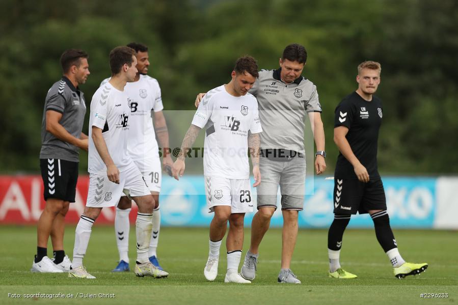Ingo Feser, Sportdirektor, Josef Francic, Sportplatz Am Sonnenstuhl, Randersacker, 23.06.2021, Freundschaftsspiele, Regionalliga Bayern, 3. Liga, DFB, sport, action, Fussball, Deutschland, Juni 2021, Saison 2021/2022, TSV, FWK, TSV Aubstadt, FC Würzburger Kickers - Bild-ID: 2296233
