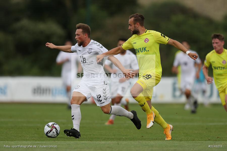 David Kopacz, Patrick Hofmann, Sportplatz Am Sonnenstuhl, Randersacker, 23.06.2021, Freundschaftsspiele, Regionalliga Bayern, 3. Liga, DFB, sport, action, Fussball, Deutschland, Juni 2021, Saison 2021/2022, TSV, FWK, TSV Aubstadt, FC Würzburger Kickers - Bild-ID: 2296276 David Kopacz, Patrick Hofmann, Sportplatz Am Sonnenstuhl, Randersacker, 23.06.2021, Freundschaftsspiele, Regionalliga Bayern, 3. Liga, DFB, sport, action, Fussball, Deutschland, Juni 2021, Saison 2021/2022, TSV, FWK, TSV Aubstadt, FC Würzburger Kickers - Bild-ID: 2296276