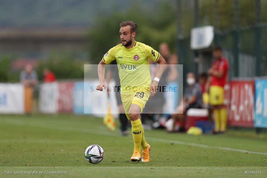 David Kopacz, Sportplatz Am Sonnenstuhl, Randersacker, 23.06.2021, Freundschaftsspiele, Regionalliga Bayern, 3. Liga, DFB, sport, action, Fussball, Deutschland, Juni 2021, Saison 2021/2022, TSV, FWK, TSV Aubstadt, FC Würzburger Kickers - Bild-ID: 2296333 David Kopacz, Sportplatz Am Sonnenstuhl, Randersacker, 23.06.2021, Freundschaftsspiele, Regionalliga Bayern, 3. Liga, DFB, sport, action, Fussball, Deutschland, Juni 2021, Saison 2021/2022, TSV, FWK, TSV Aubstadt, FC Würzburger Kickers - Bild-ID: 2296333