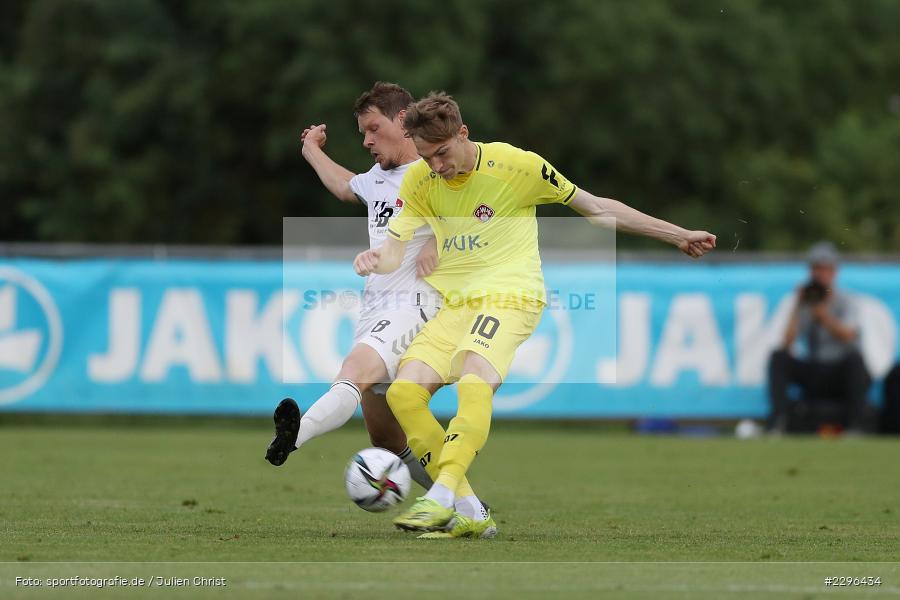 Maximilian Breunig, Sportplatz Am Sonnenstuhl, Randersacker, 23.06.2021, Freundschaftsspiele, Regionalliga Bayern, 3. Liga, DFB, sport, action, Fussball, Deutschland, Juni 2021, Saison 2021/2022, TSV, FWK, TSV Aubstadt, FC Würzburger Kickers - Bild-ID: 2296434 Maximilian Breunig, Sportplatz Am Sonnenstuhl, Randersacker, 23.06.2021, Freundschaftsspiele, Regionalliga Bayern, 3. Liga, DFB, sport, action, Fussball, Deutschland, Juni 2021, Saison 2021/2022, TSV, FWK, TSV Aubstadt, FC Würzburger Kickers - Bild-ID: 2296434