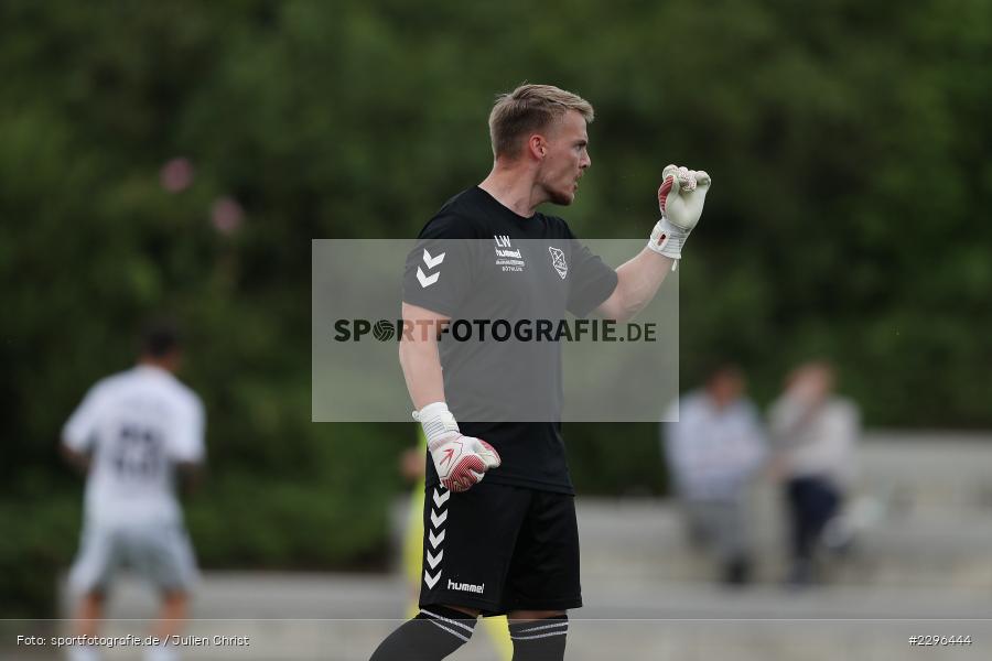 Lukas Wenzel, Sportplatz Am Sonnenstuhl, Randersacker, 23.06.2021, Freundschaftsspiele, Regionalliga Bayern, 3. Liga, DFB, sport, action, Fussball, Deutschland, Juni 2021, Saison 2021/2022, TSV, FWK, TSV Aubstadt, FC Würzburger Kickers - Bild-ID: 2296444