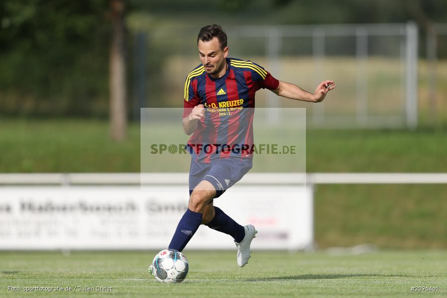 David Pahls, Sportgelände, Retzbach, 25.06.2021, Freundschaftsspiele, sport, action, Fussball, Deutschland, Juni 2021, Saison 2021/2022, BSC, TSV, BSC Aura, TSV Retzbach - Bild-ID: 2296461