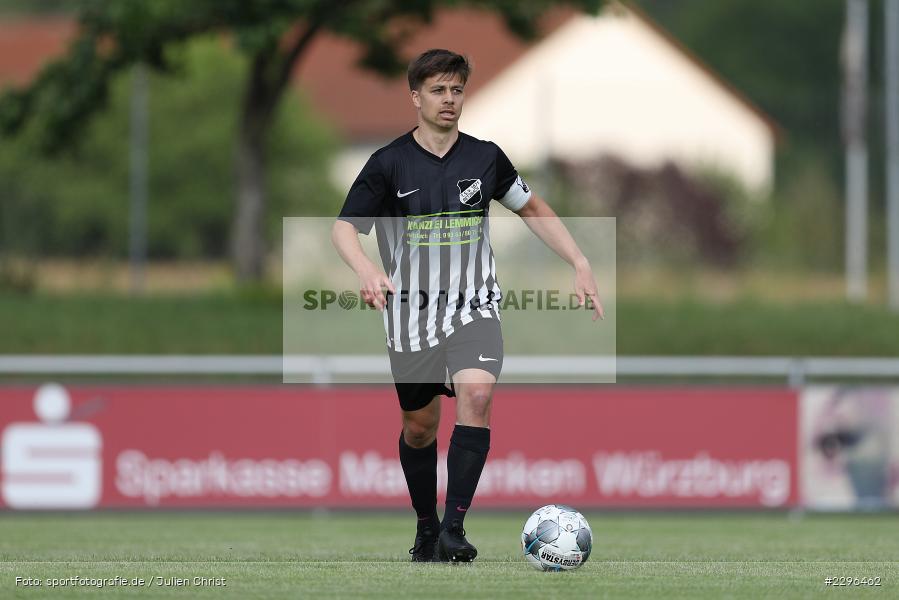 Dominik Hehrlein, Sportgelände, Retzbach, 25.06.2021, Freundschaftsspiele, sport, action, Fussball, Deutschland, Juni 2021, Saison 2021/2022, BSC, TSV, BSC Aura, TSV Retzbach - Bild-ID: 2296462