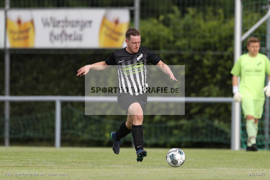 Manuel Rumpel, Sportgelände, Retzbach, 25.06.2021, Freundschaftsspiele, sport, action, Fussball, Deutschland, Juni 2021, Saison 2021/2022, BSC, TSV, BSC Aura, TSV Retzbach - Bild-ID: 2296471