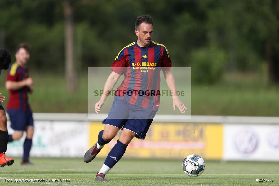Johannes Alsheimer, Sportgelände, Retzbach, 25.06.2021, Freundschaftsspiele, sport, action, Fussball, Deutschland, Juni 2021, Saison 2021/2022, BSC, TSV, BSC Aura, TSV Retzbach - Bild-ID: 2296472