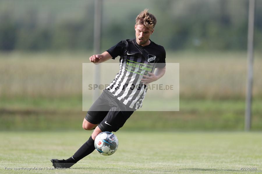 Philipp Gößwein, Sportgelände, Retzbach, 25.06.2021, Freundschaftsspiele, sport, action, Fussball, Deutschland, Juni 2021, Saison 2021/2022, BSC, TSV, BSC Aura, TSV Retzbach - Bild-ID: 2296488
