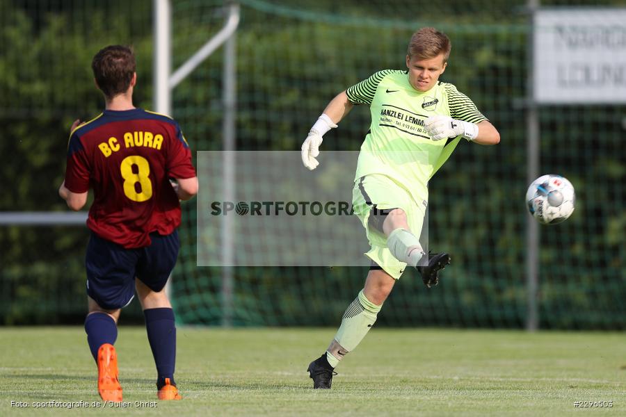 Chance, Andre Heßdörfer, Sportgelände, Retzbach, 25.06.2021, Freundschaftsspiele, sport, action, Fussball, Deutschland, Juni 2021, Saison 2021/2022, BSC, TSV, BSC Aura, TSV Retzbach - Bild-ID: 2296503