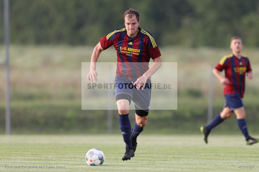Niklas Christ, Sportgelände, Retzbach, 25.06.2021, Freundschaftsspiele, sport, action, Fussball, Deutschland, Juni 2021, Saison 2021/2022, BSC, TSV, BSC Aura, TSV Retzbach - Bild-ID: 2296521