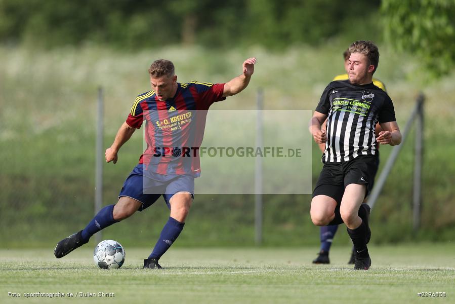 Timo Rützel, Sportgelände, Retzbach, 25.06.2021, Freundschaftsspiele, sport, action, Fussball, Deutschland, Juni 2021, Saison 2021/2022, BSC, TSV, BSC Aura, TSV Retzbach - Bild-ID: 2296535