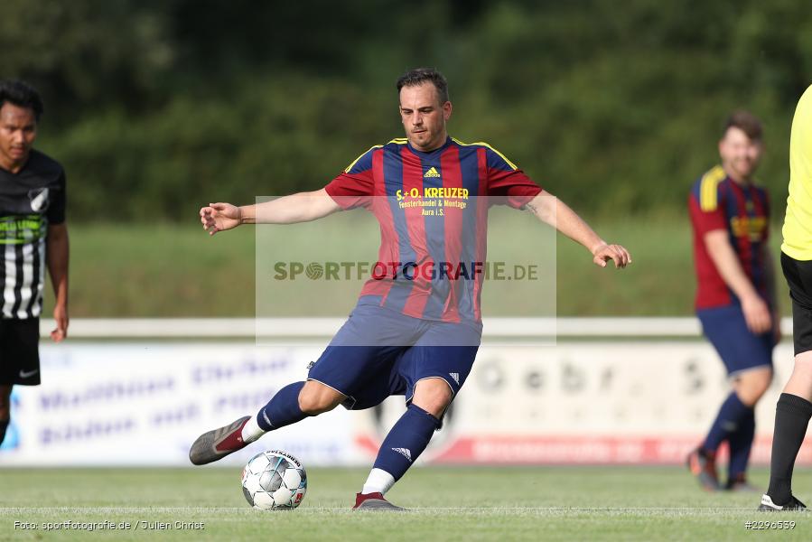 Johannes Alsheimer, Sportgelände, Retzbach, 25.06.2021, Freundschaftsspiele, sport, action, Fussball, Deutschland, Juni 2021, Saison 2021/2022, BSC, TSV, BSC Aura, TSV Retzbach - Bild-ID: 2296539